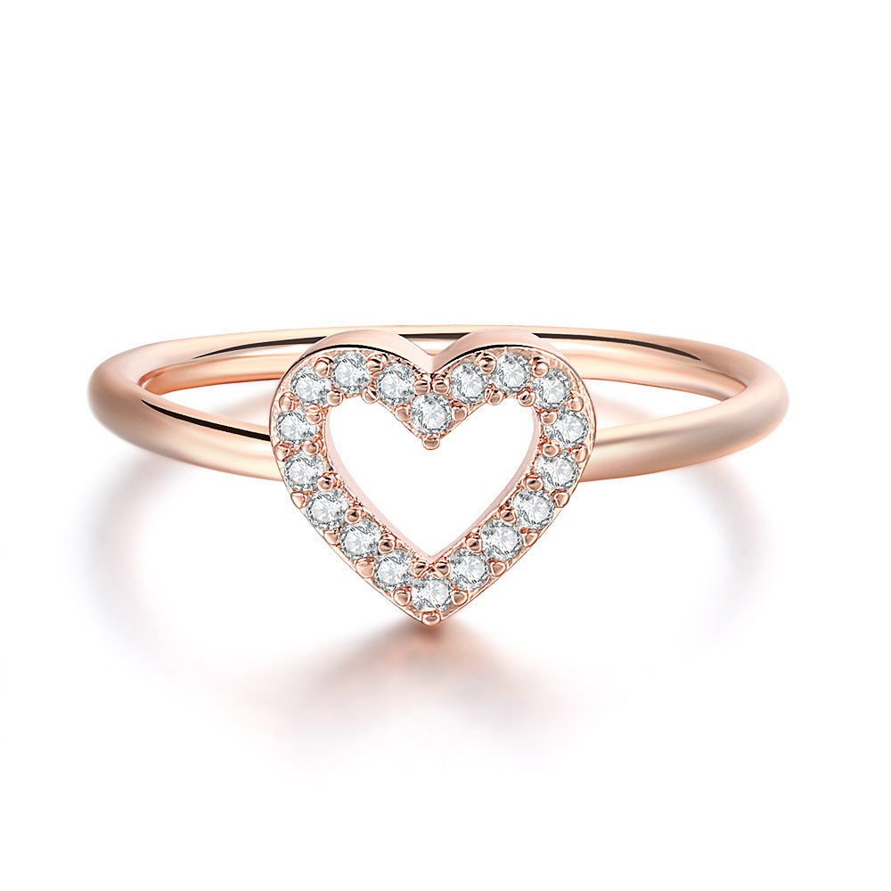 Fashion Fresh Heart Personalized Women's Ring