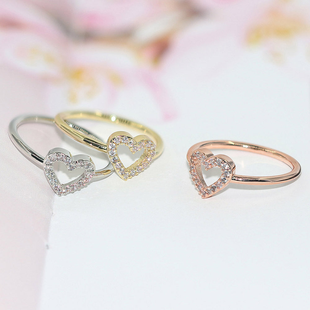 Fashion Fresh Heart Personalized Women's Ring