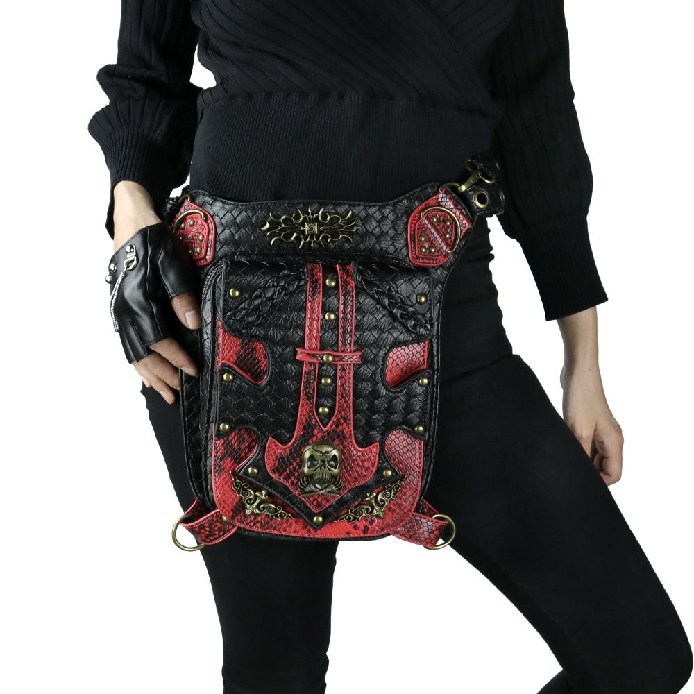 Retro One-Shoulder Outdoor Tactical Leg Bag