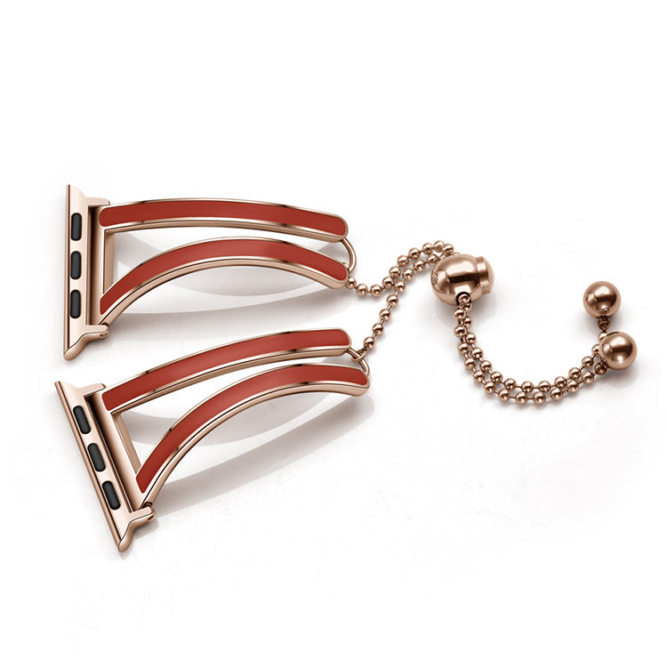 Suitable For   Watch Strap Female Rose Gold Stainless Steel