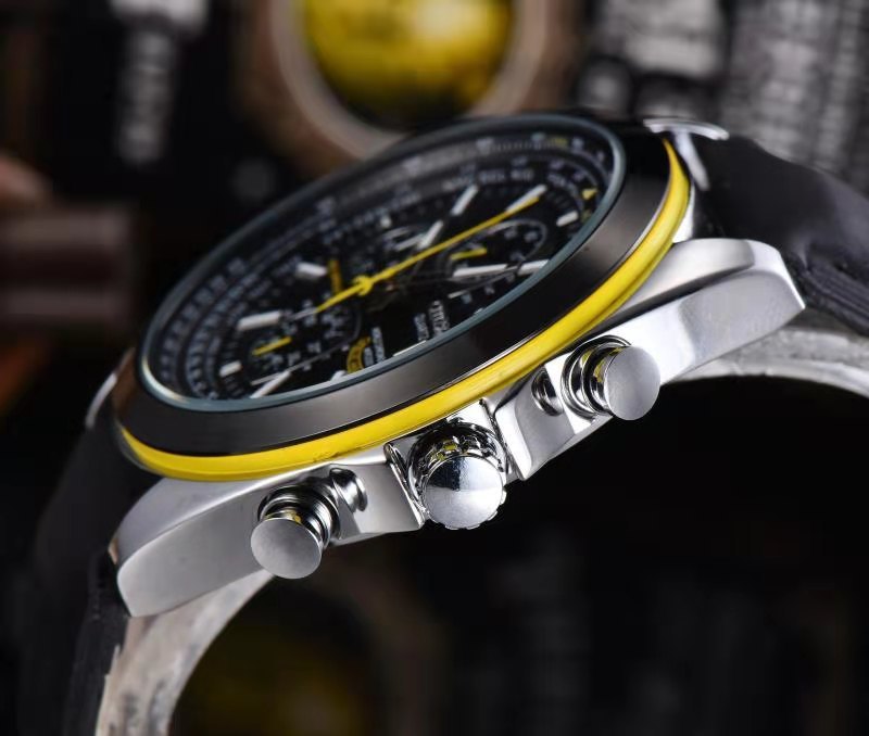 1 Foreign Trade Wis Products Men's 6-Pin Belt Quartz Watch