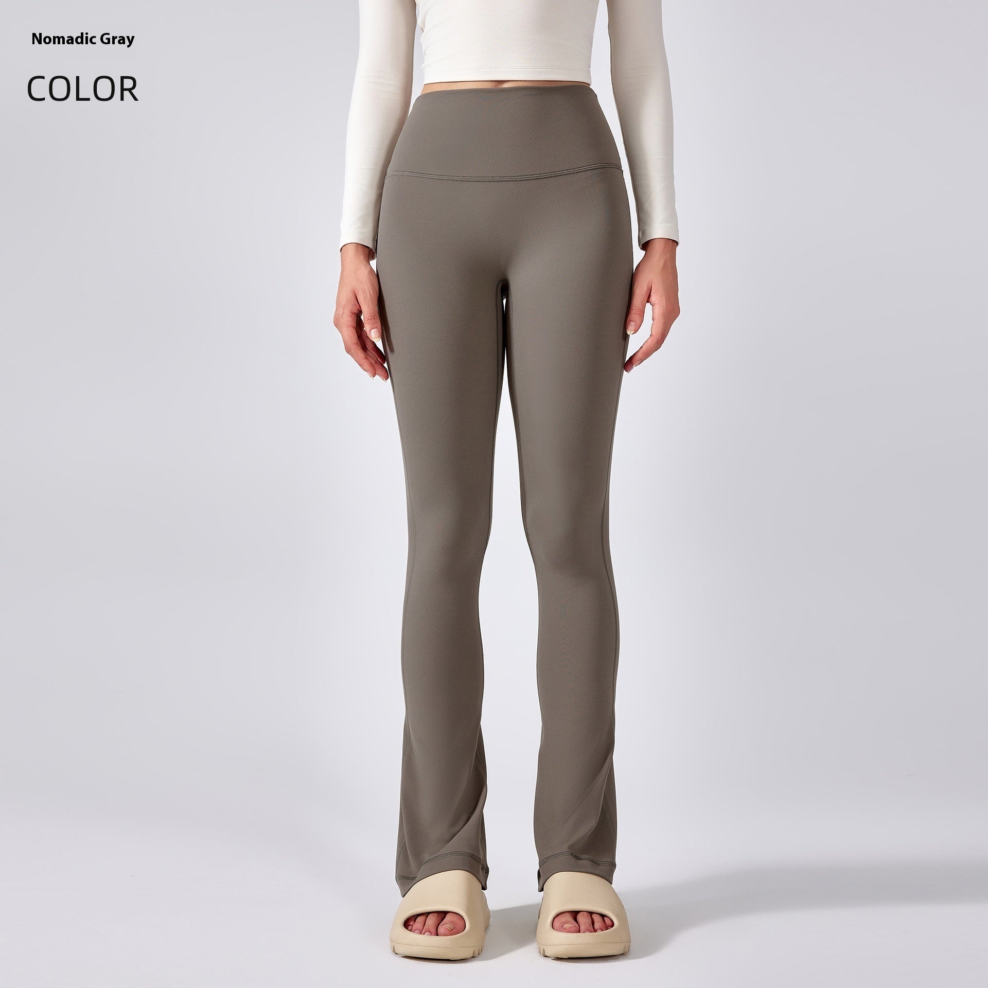 High Waist No Crotch Line Yoga Pants Naked Women Feeling Hip Lifting