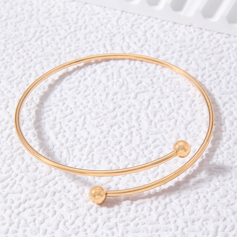 Bow Letter Personality Geometric Irregular Bracelet