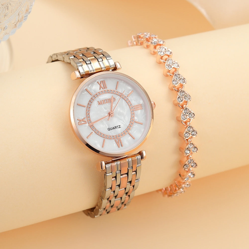 Stylish Graceful Simple Gold Quartz Watch