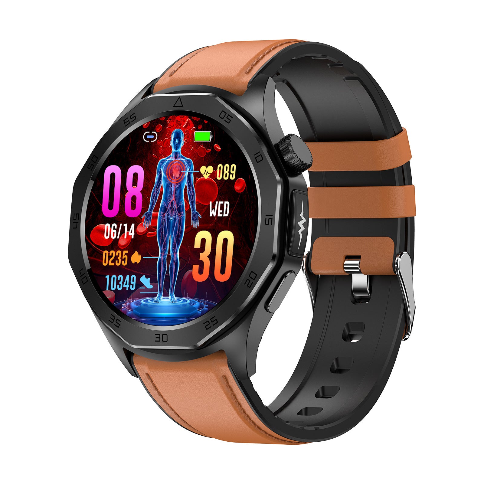 New ET480 ECG Bluetooth Calling Sport Smart Watch