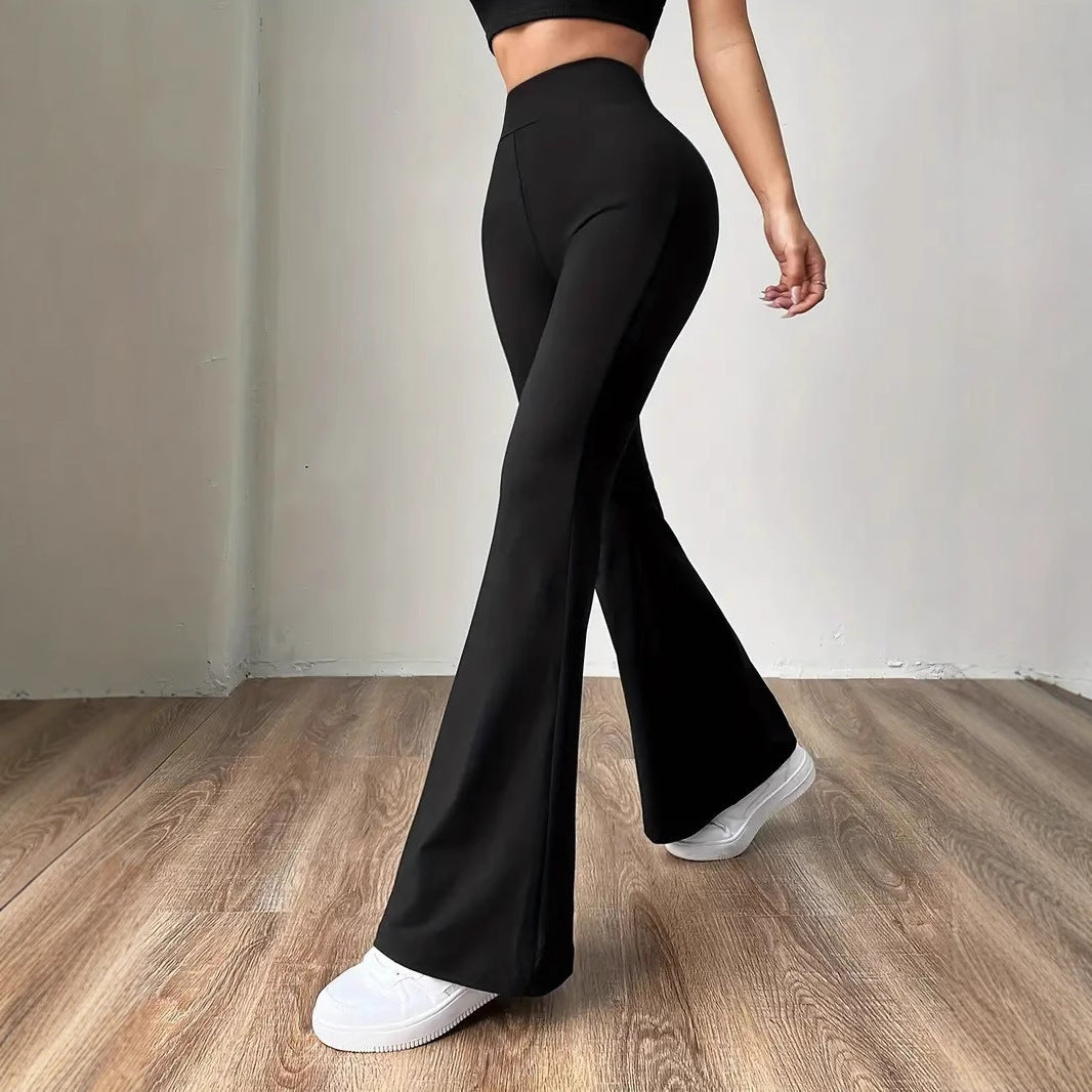 Skin-friendly Yoga Home Flared Pants Leisure Sports