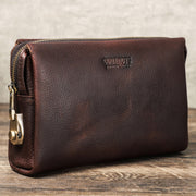 Black Angel First Layer Cattlehide Leather Men