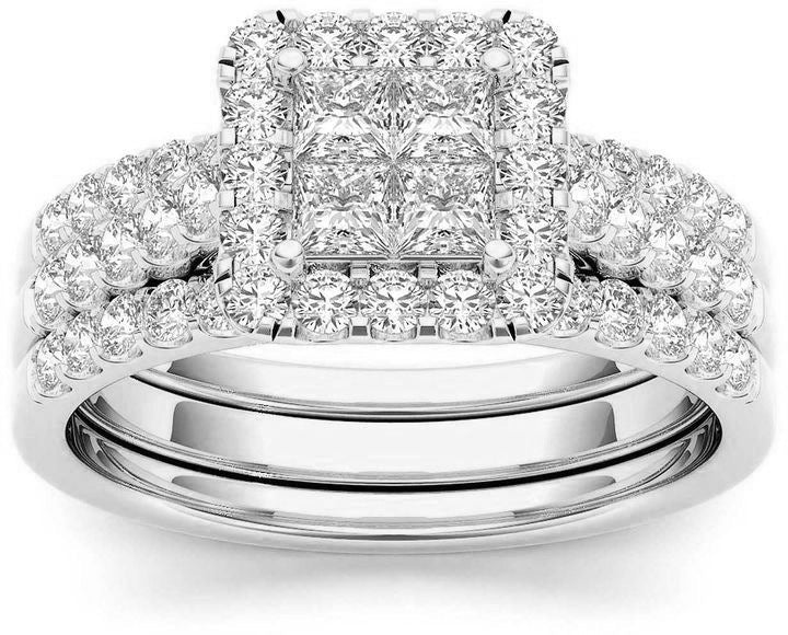 Gold-plated Inlaid Zircon Ring For Women