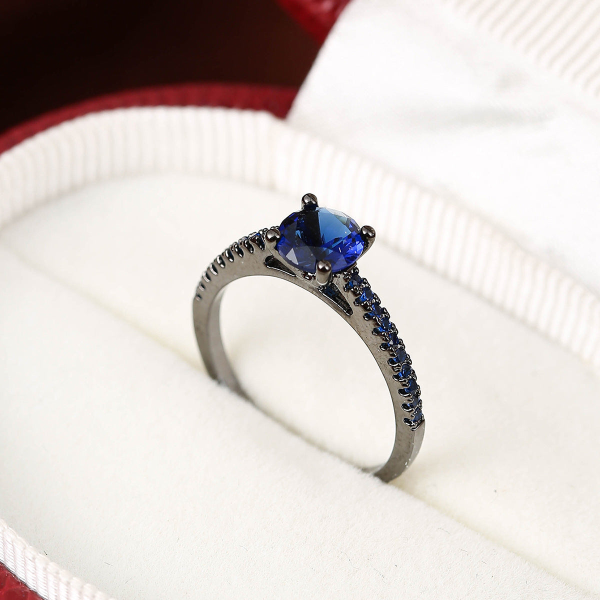 Colorful Zircon Elegant Elegant Elegant Ring