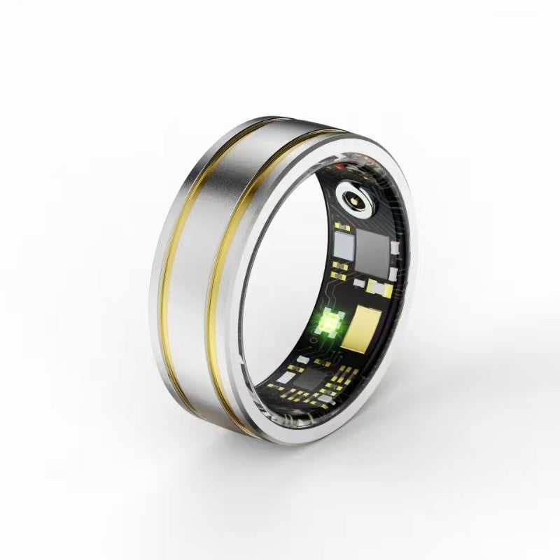 Heart Rate Blood Pressure Blood Oxygen Sleep Monitoring Waterproof W8 Smart Ring