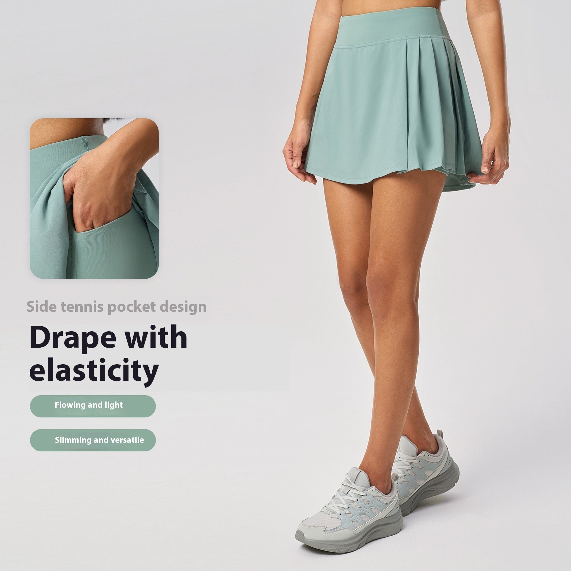 Anti-exposure Sports Loose Breathable Quick-drying Yoga Shorts With Pockets