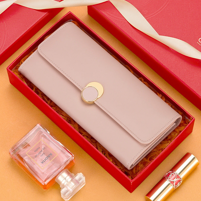 Women's Wallet Long Genuine Leather Large Capacity