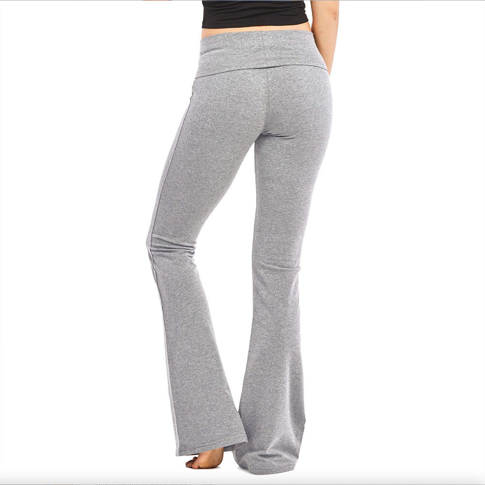 Skin-friendly Yoga Home Flared Pants Leisure Sports