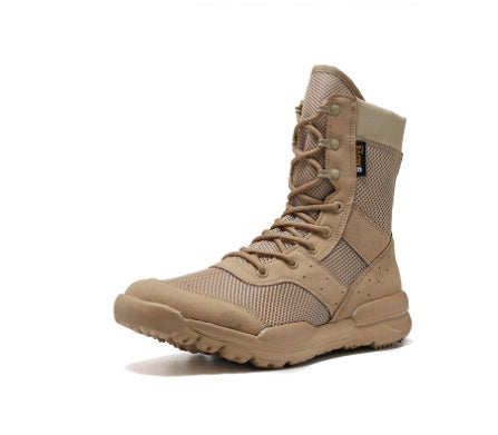 Ultralight and breathable combat boots