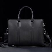 High-end Business Computer Men's Cowhide Handbag
