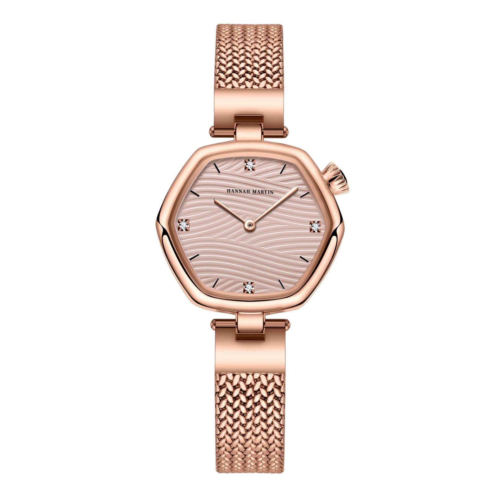 Fashion Simple Hexagonal Movement Women's Watch