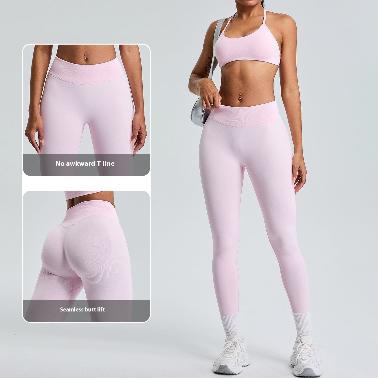 Sports Running Yoga Clothes High Waist Hip Lift Quick-drying Slim Fit Fitness Pants